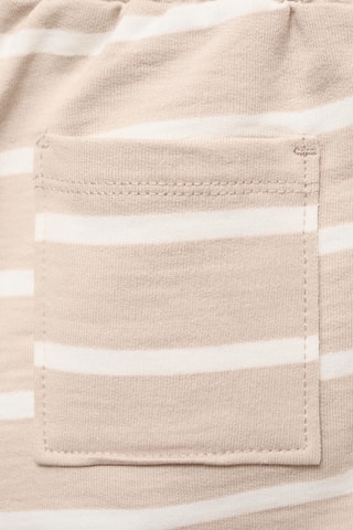Bermuda à rayures cordon - Sable