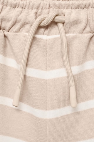Bermuda à rayures cordon - Sable