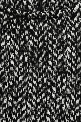 Robe chasuble maille chevrons - Noir