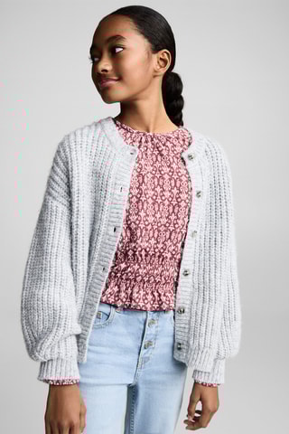 Jean flare boutons - Bleu clair