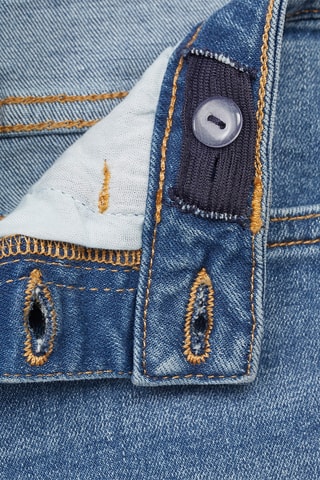 Jean flare boutons - Bleu