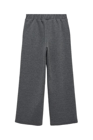 Pantalon maille coton lin - Anthracite