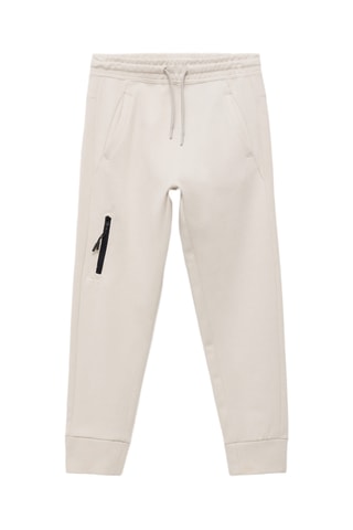 Jogging Lyocell taille élastique - Gris