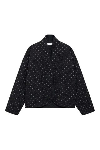 Blouson matelassé coton - Noir