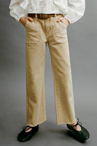 Jean poche utilitaire - Marron