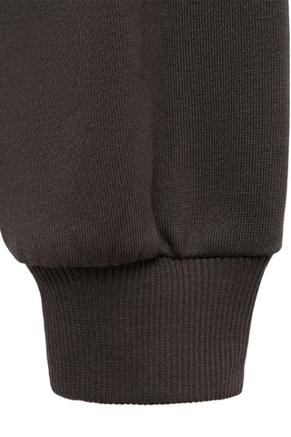 Sweat-shirt détail crochet - Anthracite