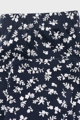 Leggings imprimés - Bleu marine