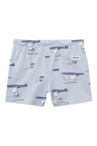 Bermudas Snoopy - Bleu clair