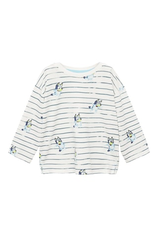 T-shirt imprimé Bluey - Blanc cassé