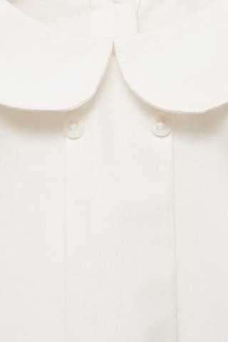 Blouse col Claudine - Blanc cassé