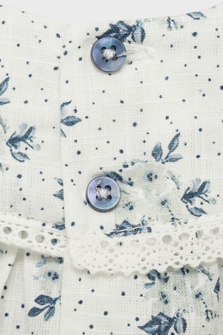 Robe et culotte imprimées - Blanc cassé