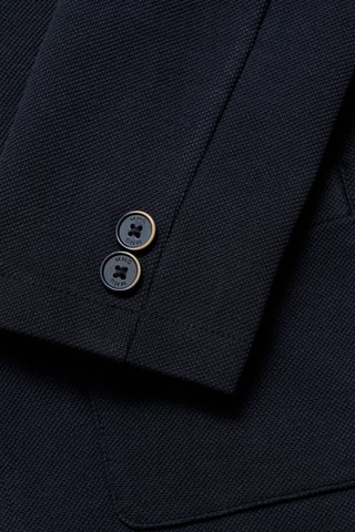 Veste en maille à poches - Bleu marine