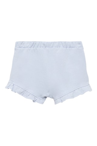 Short bas à volants - Bleu clair