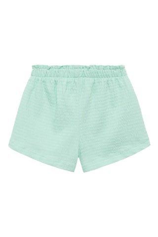 Short coton - Vert d'eau