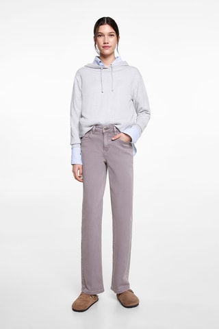 Jean straight fit - Lilas