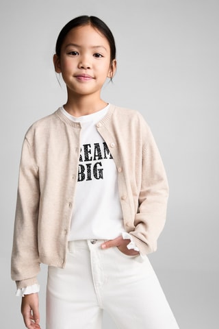 Jupe-culotte jean - Blanc