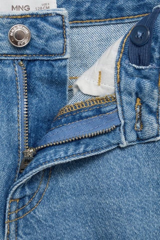 Jupe-culotte jean - Bleu