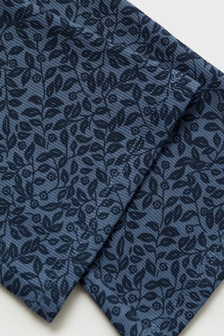 Legging flare imprimé - Bleu