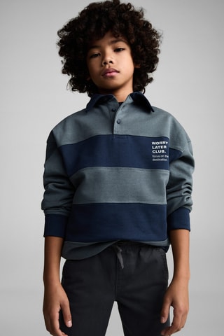 Pantalon taille élastique - Anthracite