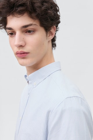 Chemise oxford - Bleu