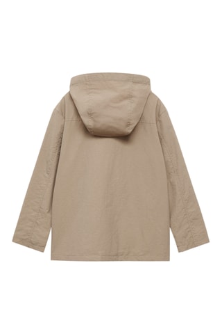 Parka capuche - Sable