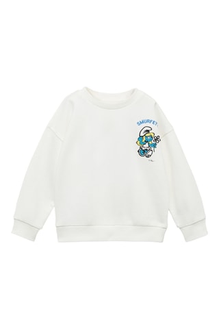 Sweat Schtroumpfette - Blanc cassé