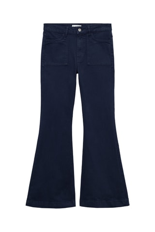 Jean flare - Bleu marine