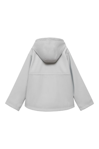 Parka matelassée à capuche - Bleu clair