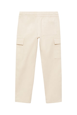 Pantalon droit cargo - Sable