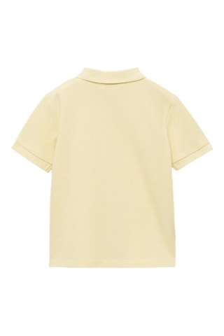 Polo maille manches courtes - Jaune