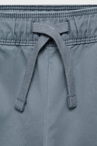 Pantalon cargo coton - Bleu