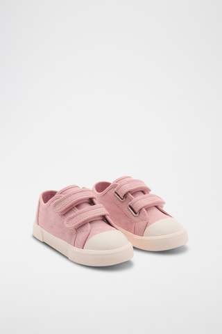 Baskets attaches Velcro - Rose pastel