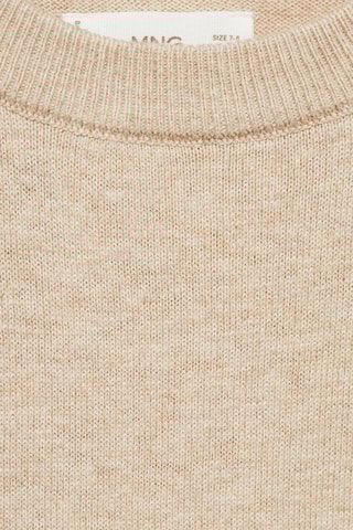 Pull-over jaspé coton - Sable