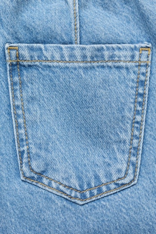 Jean paperbag - Bleu