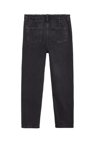 Jean paperbag - Noir