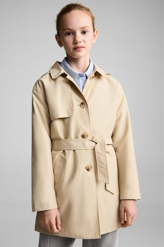 Trench capuche - Marron