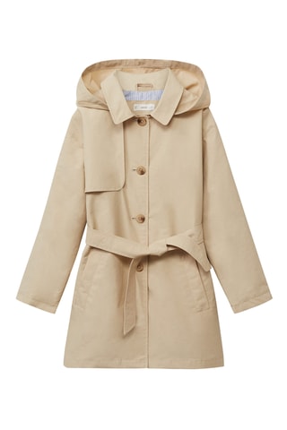 Trench capuche - Marron