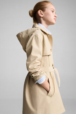 Trench capuche - Marron