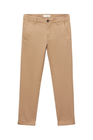Pantalon chino coton - Beige