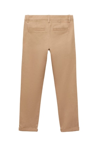 Pantalon chino coton - Beige