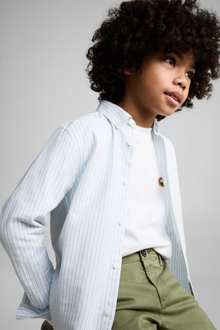 Pantalon chino coton - Kaki