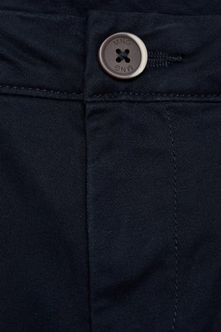 Pantalon chino coton - Bleu marine