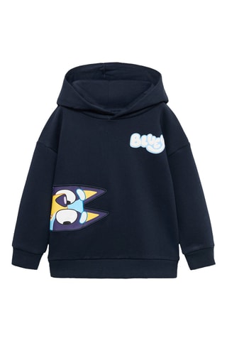 Sweat-shirt imprimé Bluey - Bleu marine