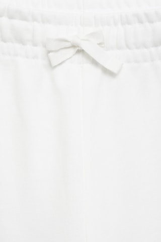 Pantalon jogger maille - Blanc cassé