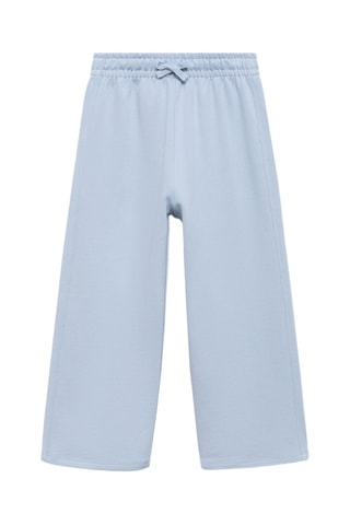 Pantalon jogger maille - Bleu clair