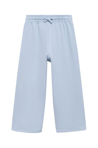 Pantalon jogger maille - Bleu clair