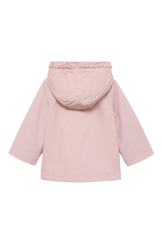 Veste imperméable à capuche - Rose