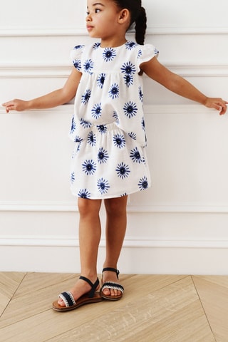 Jupe imprimée - Blanc