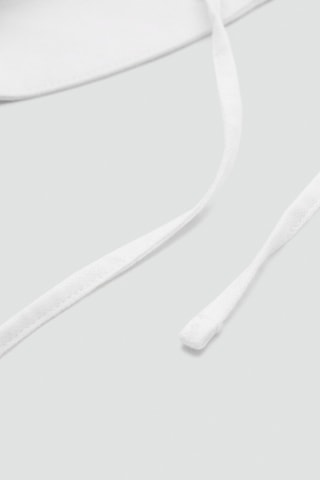 Bonnet coton lin - Blanc cassé