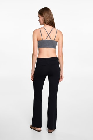 Top bretelles croisées - Anthracite